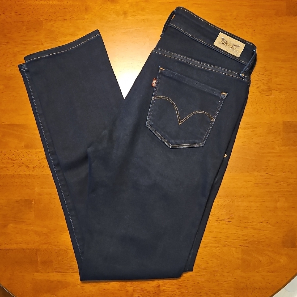 Levi's Dark Blue Denim Skinny Jeans